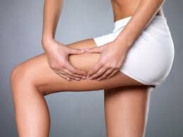 woman's thigh 