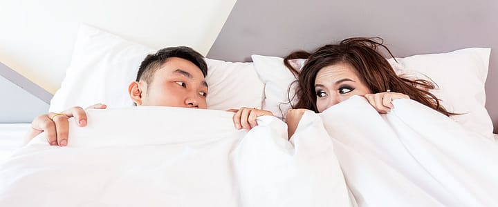 bed and sleep